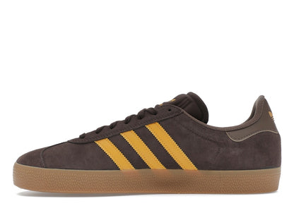 adidas Gazelle ADV Dark Brown Preloved Yellow