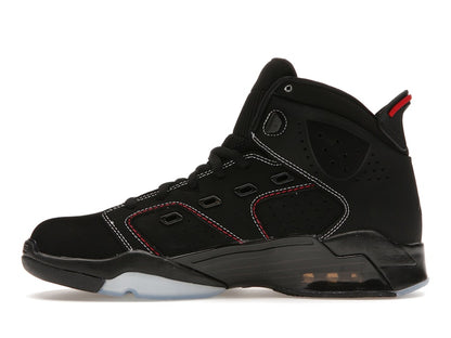 Jordan 6-17-23 Black White Red Contrast Stitching