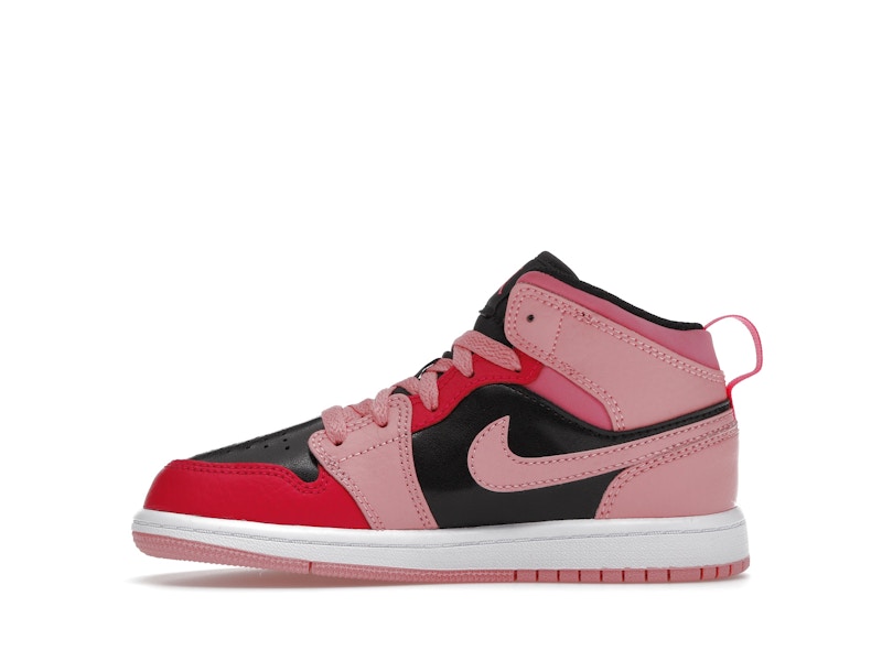 Jordan 1 Mid Coral Chalk (PS)