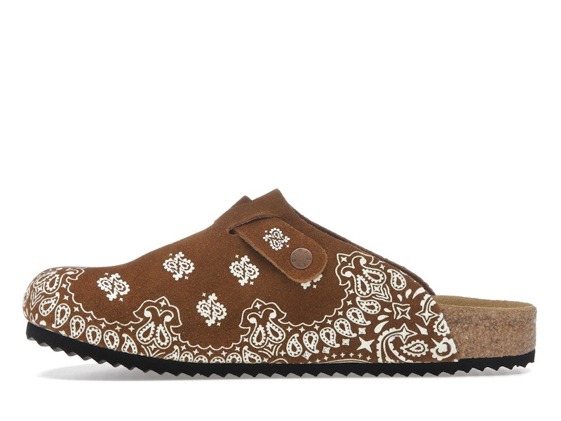 Bravest Studios Suede Paisley Clogs Hazel