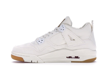 Jordan 4 Retro Levi's White (GS) (Blank Tag)
