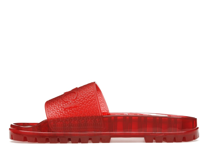 adidas x Gucci Adilette Slide Red