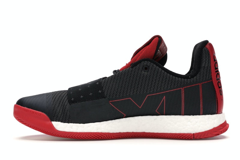 adidas Harden Vol. 3 Core Black Scarlet