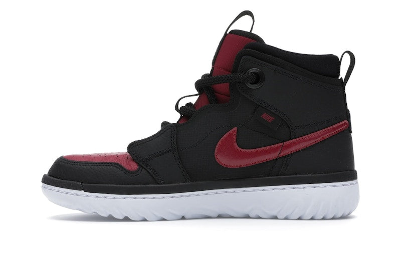 Jordan 1 High React Black Noble Red