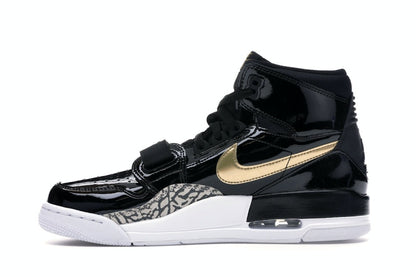 Jordan Legacy 312 Black Gold Patent