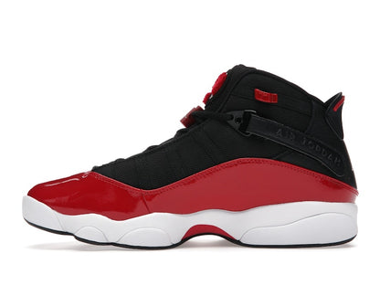 Jordan 6 Rings Black Gym Red White