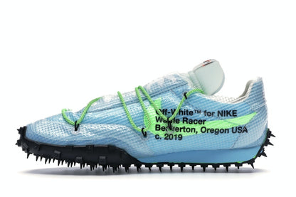 Nike Waffle Racer Off-White Vivid Sky (Women's)