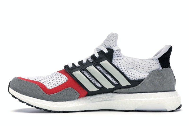 adidas Ultra Boost S&L White Grey Scarlet