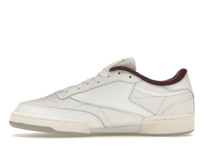 Reebok Club C 85 Packer Shoes Chalk White Maroon