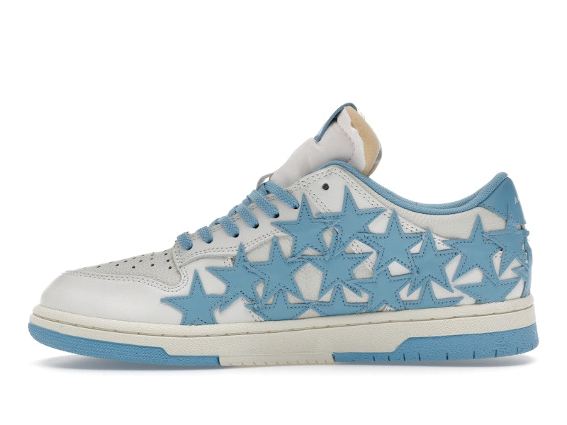 AMIRI Stars Low Top White Blue