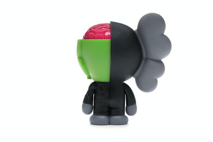 KAWS Bape Dissected Baby Milo Vinyl Figure Black