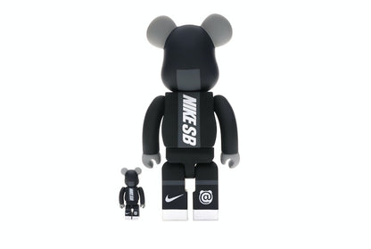 Bearbrick Nike SB 100% & 400% Set Black