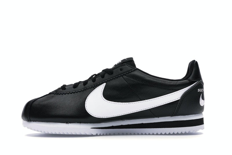 Nike Classic Cortez Mini Swoosh Black White