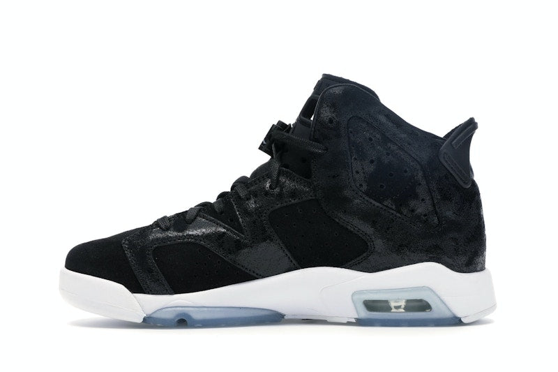 Jordan 6 Retro Heiress Black Suede (GS)