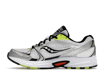 Saucony Grid Ride Millennium White Silver Lime Orange