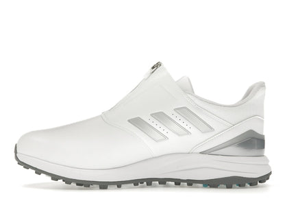 adidas Solarmotion BOA 24 Spikeless Golf Cloud White Silver Metallic Blue Burst