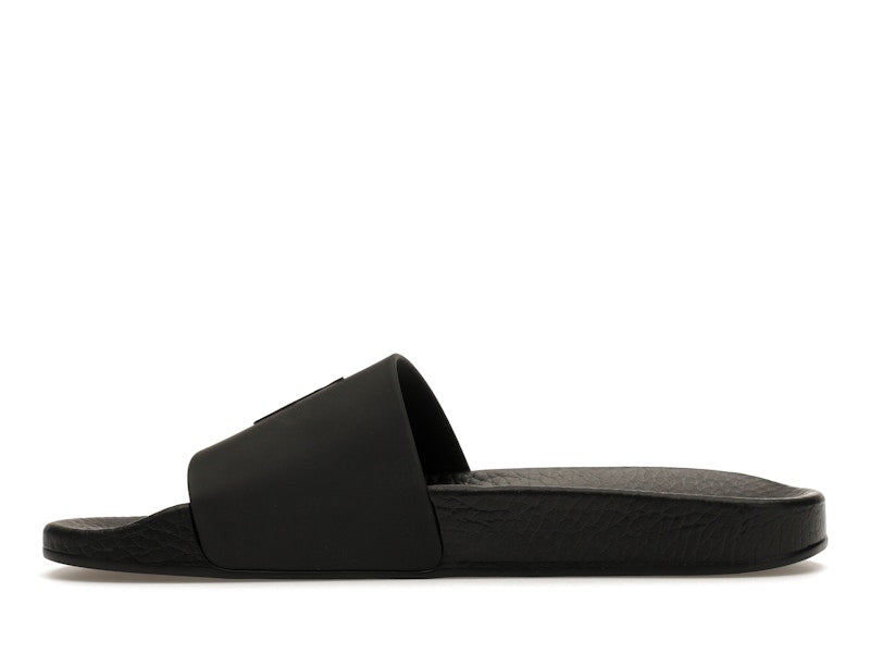Polo Ralph Lauren Signature Pony Slide Black Red