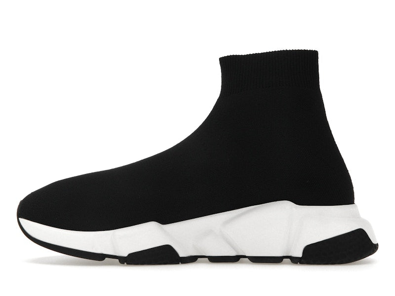 Balenciaga Speed Graffiti Trainers White Black Logo (Women's)