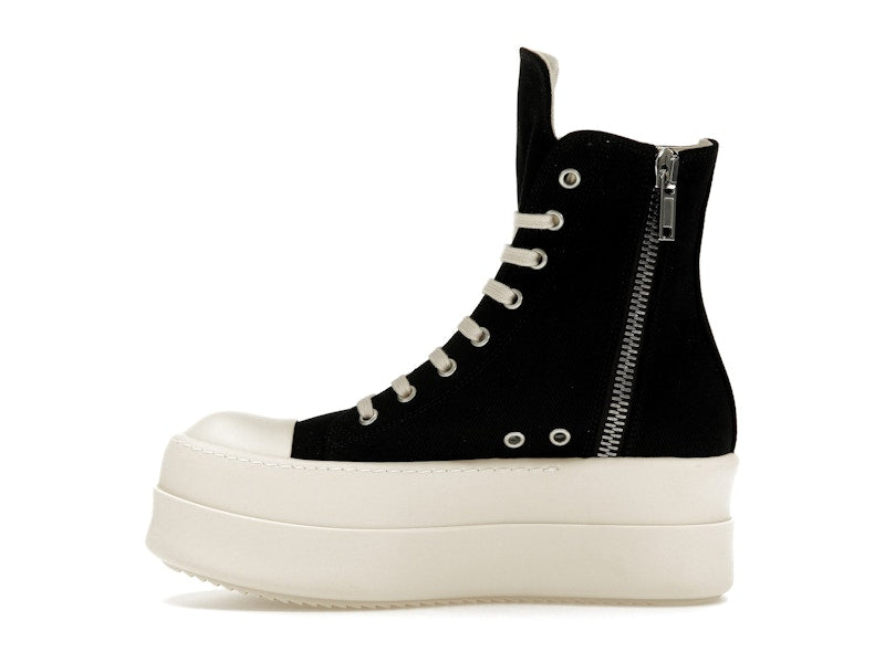 Rick Owens DRKSHDW Mega Bumper Sneaks Black White (Women's)