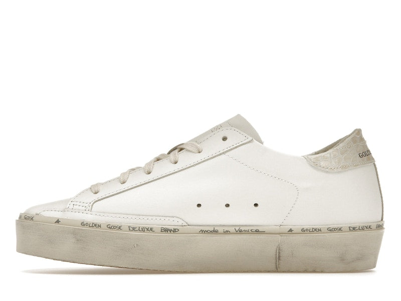 Golden Goose Hi Star White Black Star (Women's)