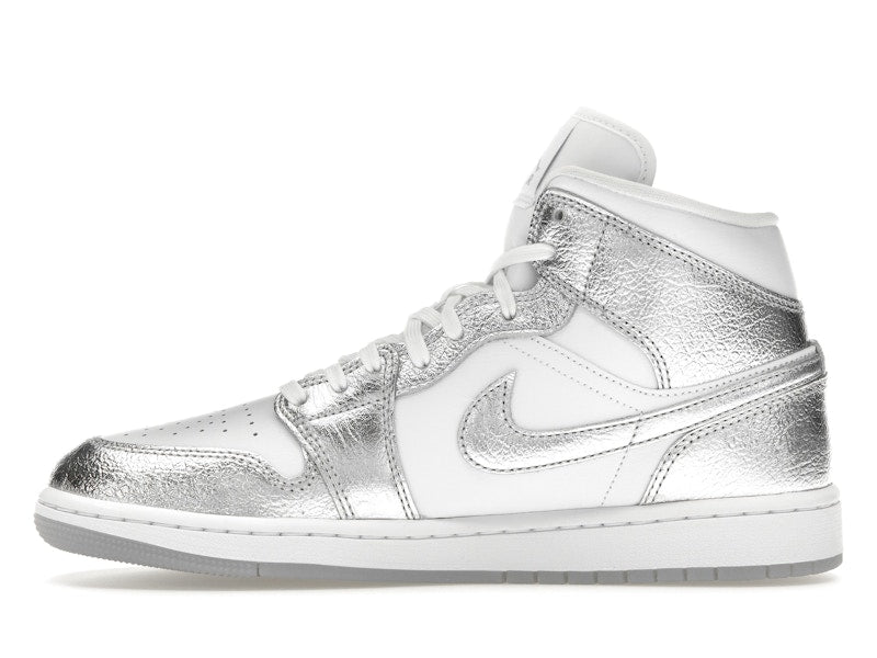 Jordan 1 Mid SE Metallic Silver (Women's)