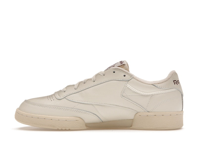 Reebok Club C 85 Chalk Alabaster Maroon