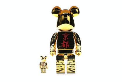 Bearbrick x Tyga x Hajime Sorayama 100% & 400% Set Gold