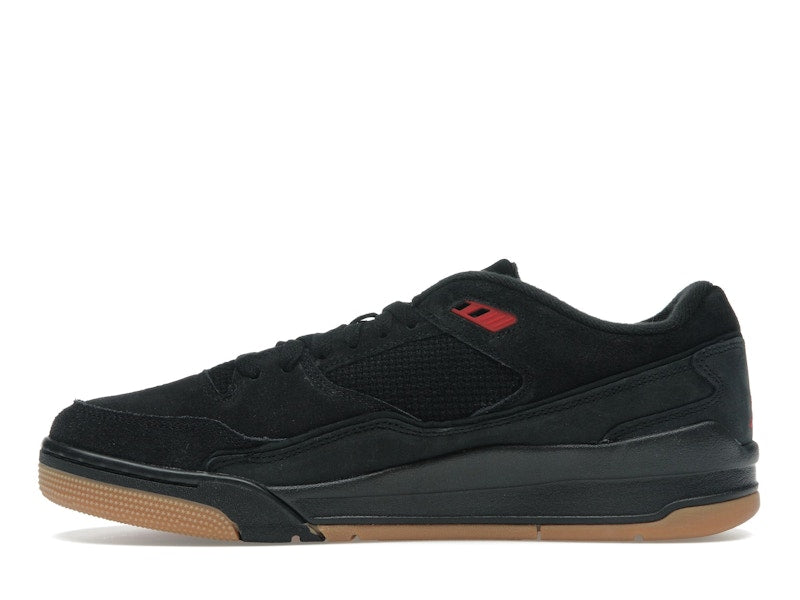 Jordan Flight Court Black Red