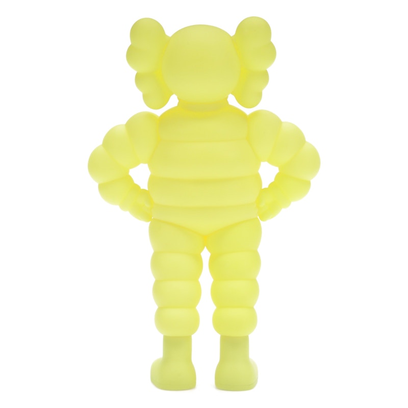 KAWS Chum Vinyl Figure Yellow (2022)