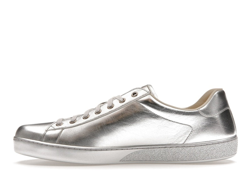 Gucci Ace Metallic Silver