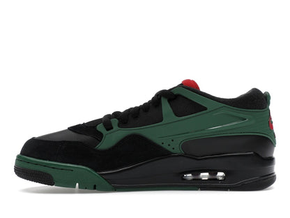 Jordan 4 RM Black Gorge Green University Red
