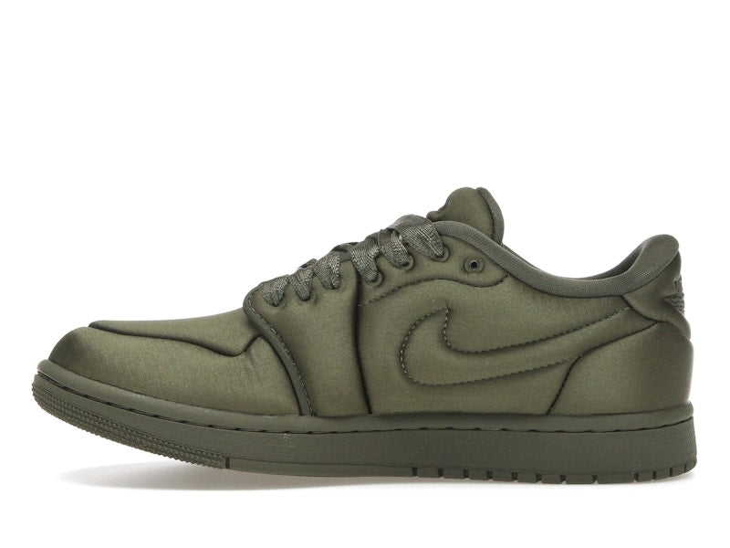 Jordan 1 Low Method of Make Satin Medium Olive (Women's)
