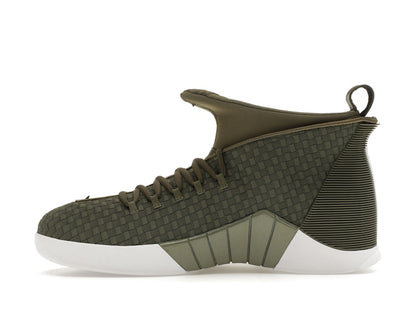 Jordan 15 Retro PSNY Woven Olive