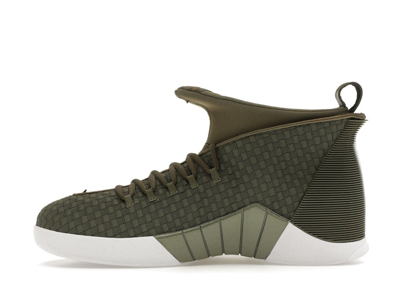 Jordan 15 Retro PSNY Woven Olive
