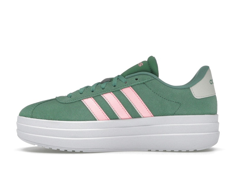 adidas VL Court Bold Preloved Green Pink Spark Ivory (Women's)