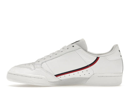 adidas Continental 80 White Scarlet Navy