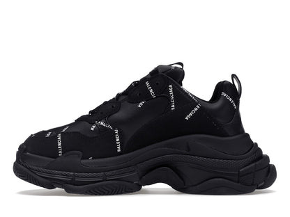 Balenciaga Triple S Black Logo (Women's)
