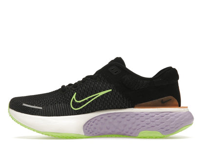 Nike ZoomX Invincible Run Flyknit 2 Black Lilac Ghost Green