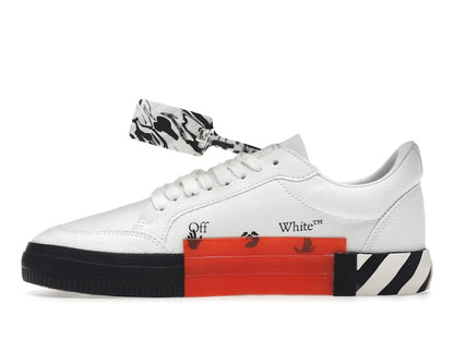 OFF-WHITE Vulcanized Low Canvas White Black