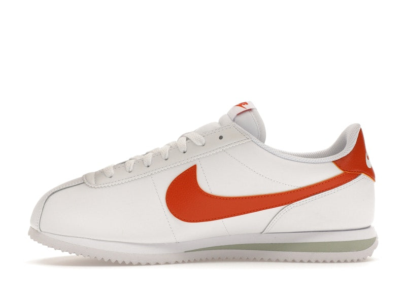 Nike Cortez White Campfire Orange