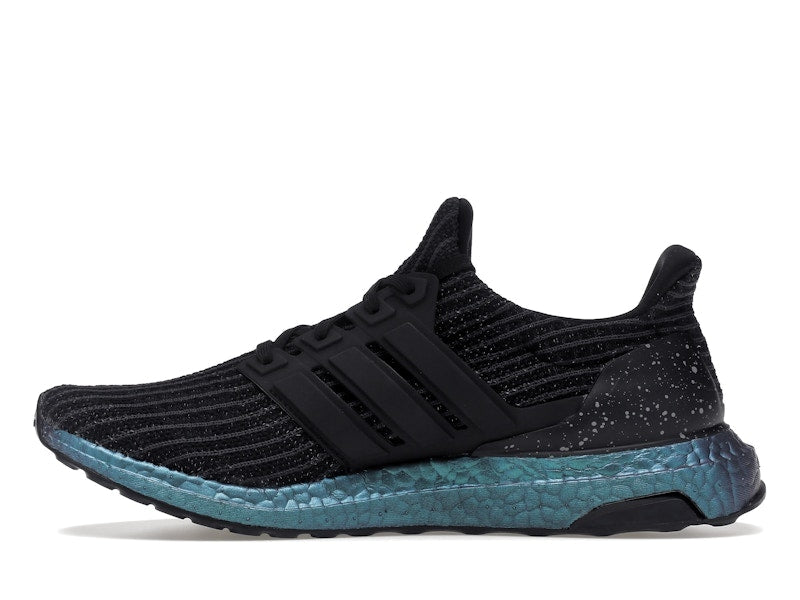 adidas Ultra Boost Black Green Zest