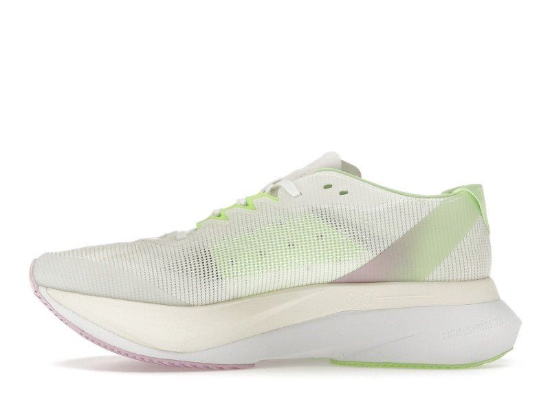 adidas Adizero Boston 12 Cloud White Core Black Green Spark