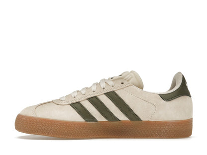 adidas Gazelle ADV Ecru Tint Focus Olive