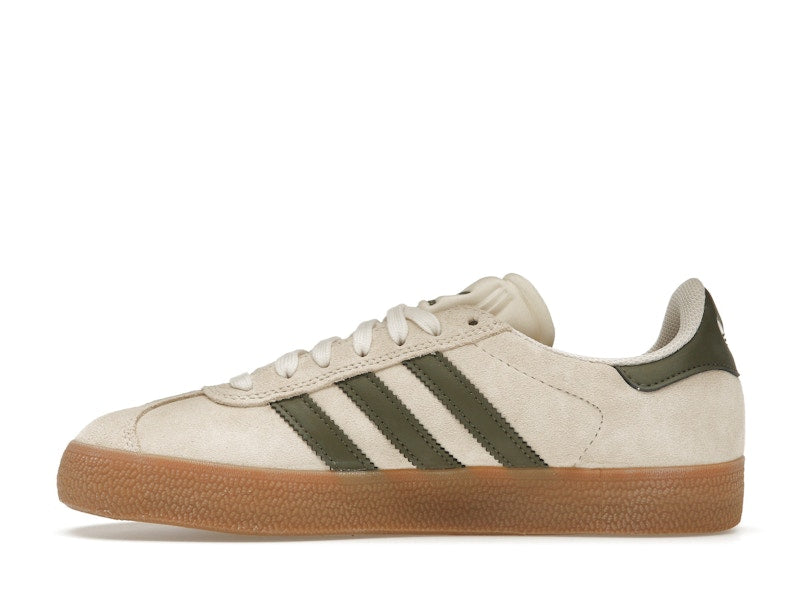 adidas Gazelle ADV Ecru Tint Focus Olive