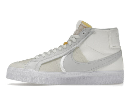Nike SB Blazer Mid Warning Label Summit White