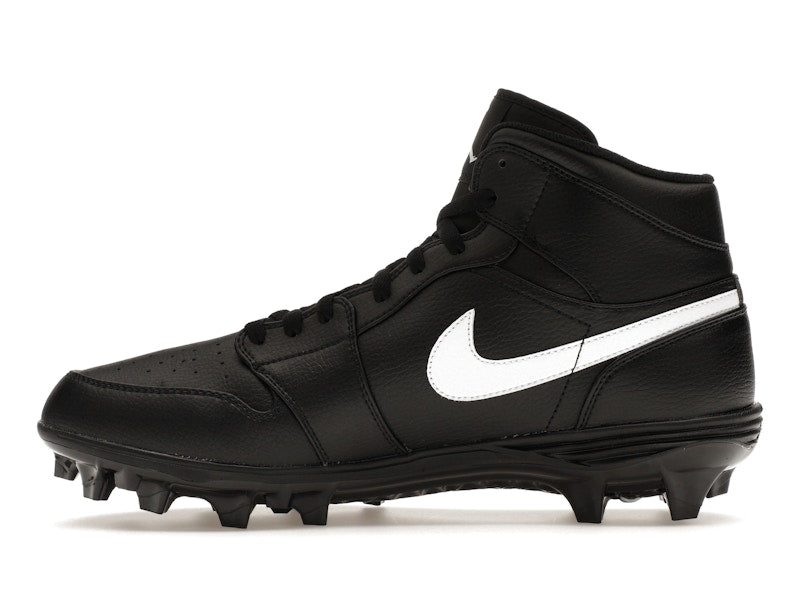 Jordan 1 Mid TD Cleat Black White