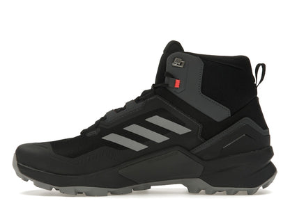 adidas Terrex Swift R3 Mid GTX Core Black Grey Solar Red