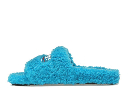 Balenciaga Furry Slide Sky Blue