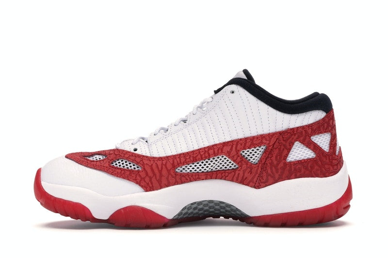 Jordan 11 Retro Low IE White Gym Red