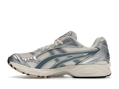 ASICS Gel-Kayano 14 Birch Pure Silver Teal Gold